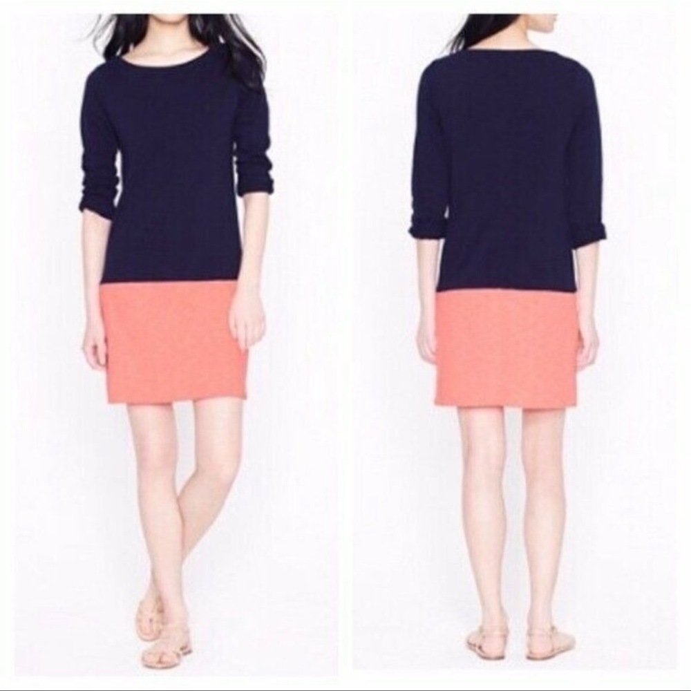 💚 GUC💚 J. CREW Maritime Colorblock Dress